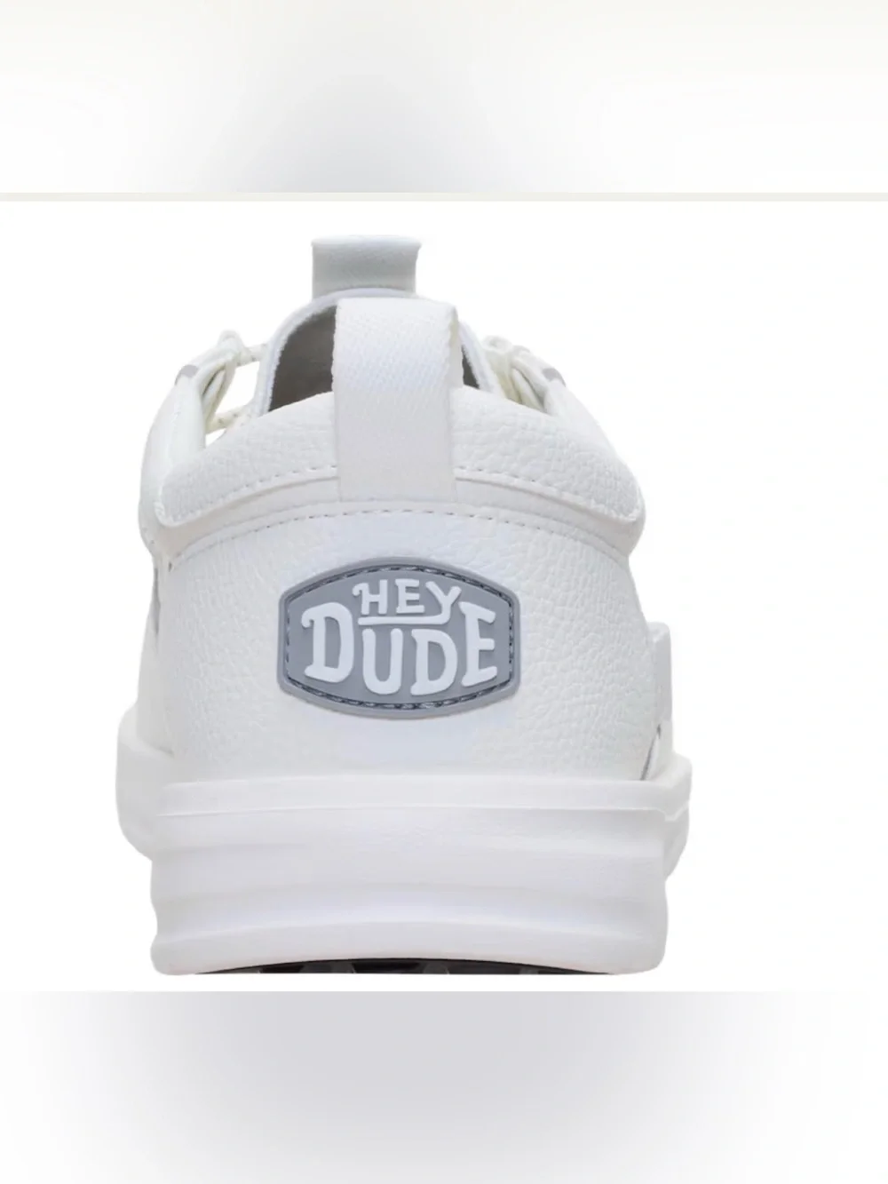 HEYDUDE Wally Golf Classic Toggle Size 10 NIB Brilliant White